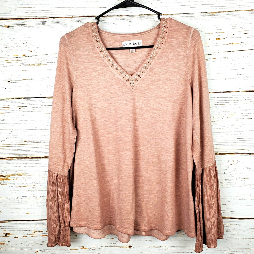 Knox Rose Dusty Rose Top